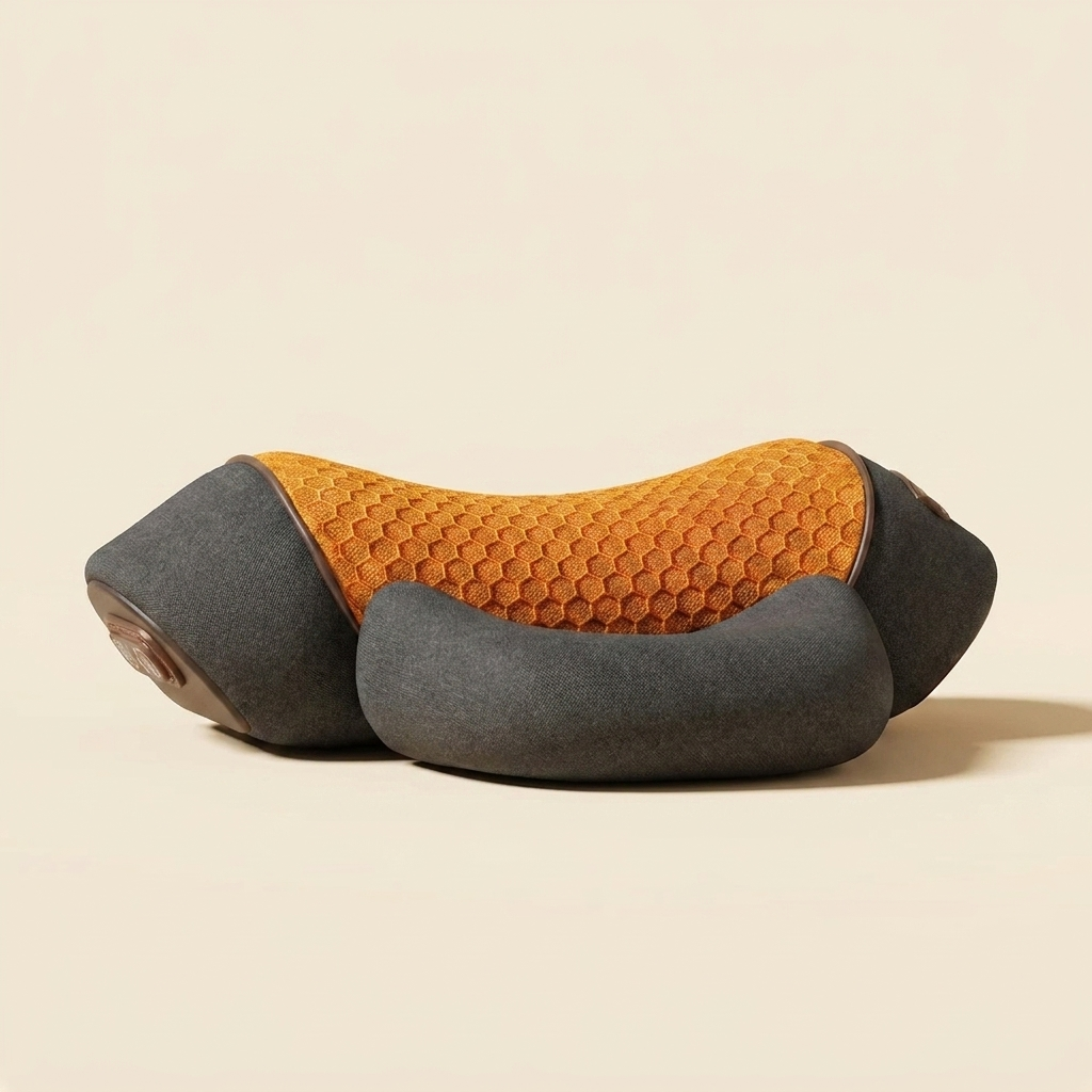 Zelviva Relief Pillow — 3-in-1 neck massager with heat, vibration and gentle traction