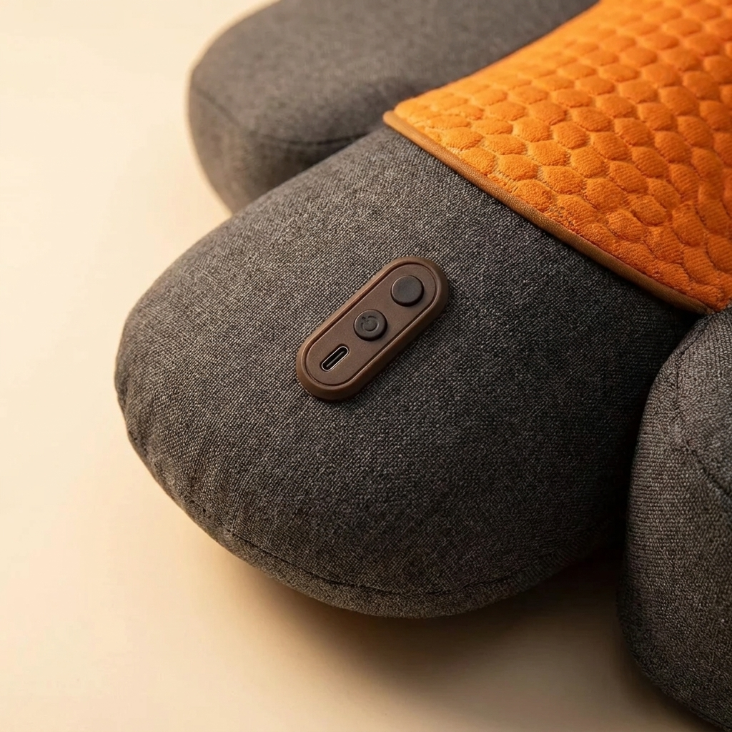 Simple two-button control panel with USB-C charging